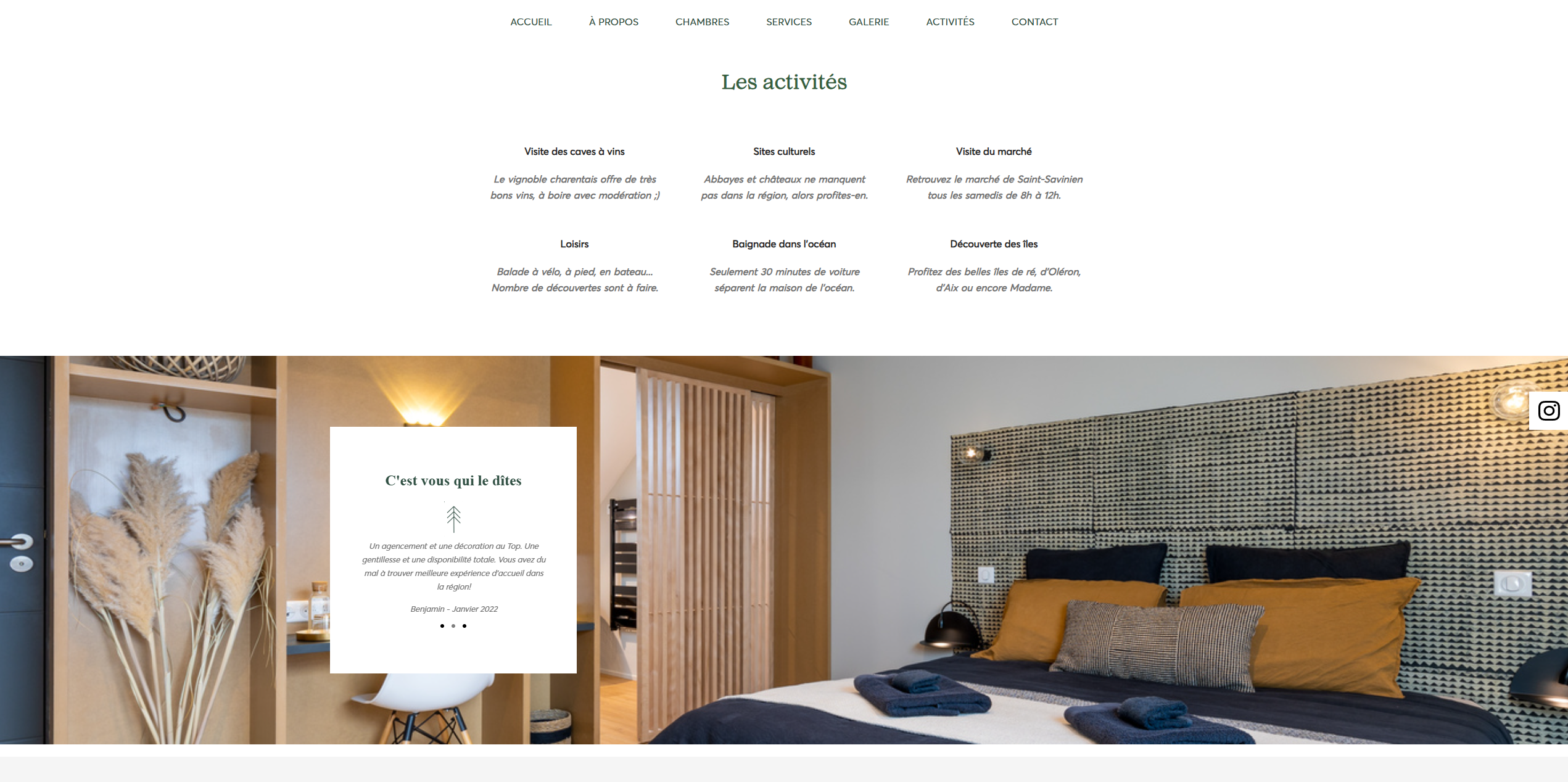 La Burie Activities