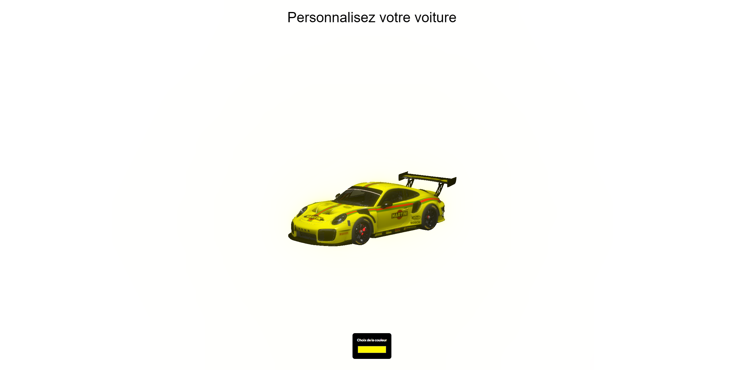 Porsche Personnalisation