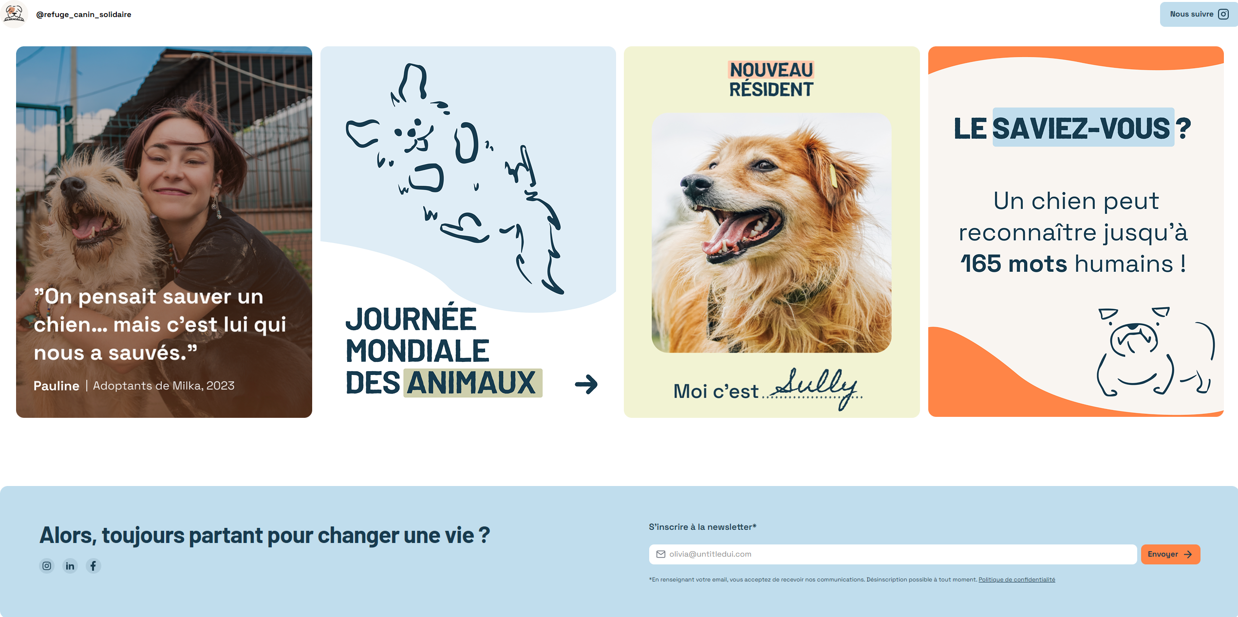 Refuge-Canin Footer
