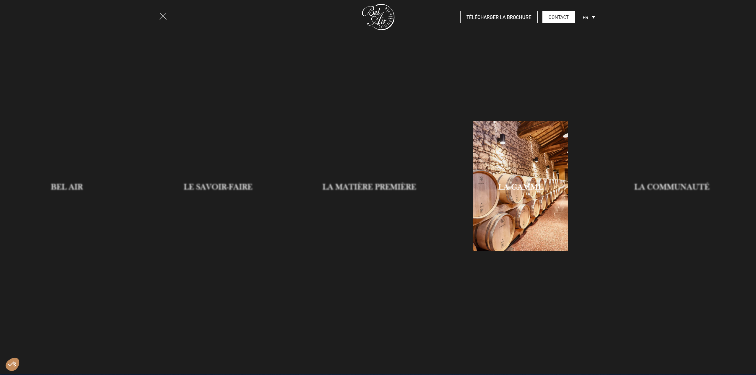 Tonnellerie Bel Air Header